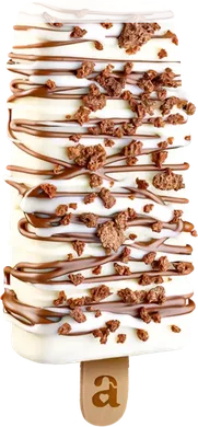 Paleta finalizada pronta para saborear